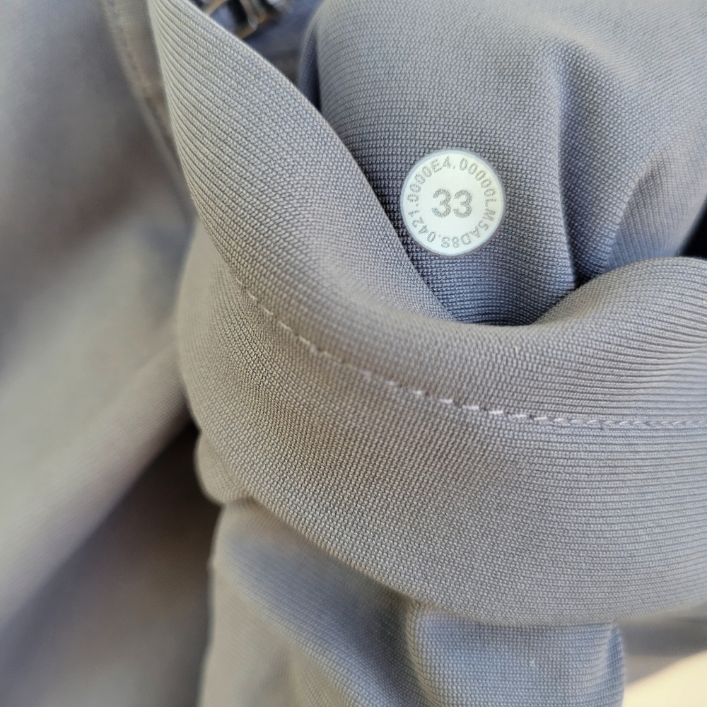 Lululemon ABC Pant Slim 30" Warpstreme Asphalt Grey Size 33 - Picture 5 of 16